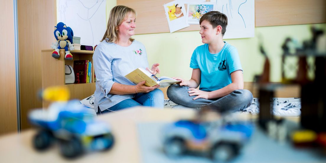 In der Klinik für Kinder- und Jugendpsychiatrie, -psychotherapie und -psychosomatik