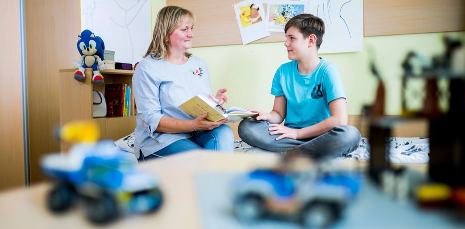 In der Klinik für Kinder- und Jugendpsychiatrie, -psychotherapie und -psychosomatik