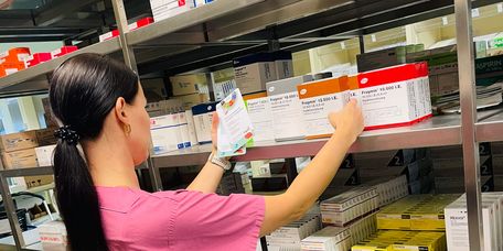 Bereitstellen der Medikamente