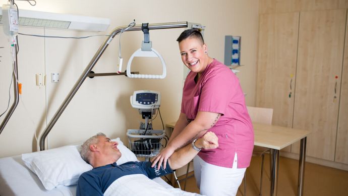 Arbeiten im Müritz-Klinikum